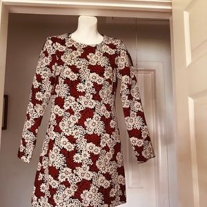 Zara ⏰2day sale👅Red & White Daisy Long Sleeve